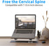 Laptop Stand, Adjustable Aluminum Portable Notebook Riser, Compatible with MacBook Air Pro, HP, Lenovo, Dell, 10-15.6”