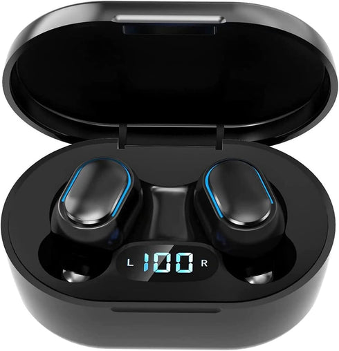 Wireless Earbuds Bluetooth 5.3 Headphones with HiFi Deep Bass, 120H Playtime, IPX7 Waterproof, True Wireless Earphones
