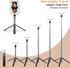 M MYBAT PRO 8" LED Selfie Light with Stand, Dimmable LED Light for Makeup/Live Stream, Tripod, Phone Holder & Wireless