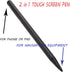 Capacitive and Resistive Stylus Pen (3pcs), Universal High Sensitivity Touch Screen Pen for iPhone, iPad, Samsung,