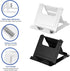 Ymapinc 4 Pcs Foldable Cell Phone Holder for Desk, Adjustable Desk Cell Phone Stand, Universal Mobilephone Stand