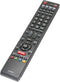 New RRMCGB118WJSA Remote Control for Sharp LED HDTV Models LC60C6600U, LC60EQ10U, LC60LE660U, LC60SQ10, and More