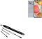 BoxWave EverTouch Capacitive Stylus Pen for Samsung Galaxy A42 5G - Fiber Tip Stylus in Jet Black