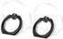 TACOMEGE Transparent Clear Phone Ring Grips Holder Kickstand, Finger Ring Stand for Cell