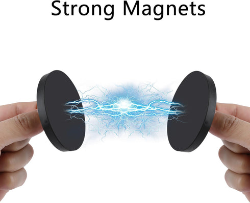 Magnetic Mount Base for WYZE Pan V3 V2 Security Camera, 1/4" Thread, Rubber Coated Magnets