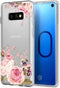 Case for Galaxy S10e 5.8 Inch, Slim Shockproof Clear TPU Floral Protective Case Cover for Samsung Galaxy S10e