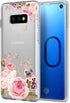 Case for Galaxy S10e 5.8 Inch, Slim Shockproof Clear TPU Floral Protective Case Cover for Samsung Galaxy S10e