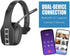 Conambo Bluetooth Headset with Microphone, Trucker Bluetooth Headset with CVC8.0 Noise Cancelling, 35Hrs HD Talktime