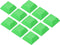 PATIKIL 1U Blank Keycaps, 10 Pack Universal PBT Replacement Accessories for MX Mechanical Keyboard, Green