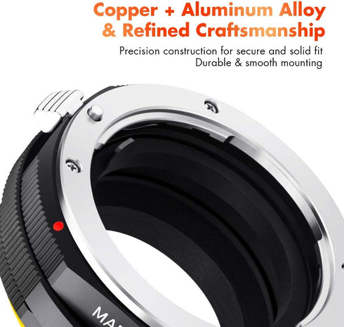 K&F Concept Lens Mount Adapter for Sony Alpha Minolta AF A-Type Lens to NEX E-Mount