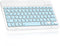 Ultra-Slim Bluetooth Rechargeable Keyboard for Amazon Fire HD 8 (2020/2022) and All Bluetooth Enabled Devices - Blue