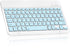 Ultra-Slim Bluetooth Rechargeable Keyboard for Amazon Fire HD 8 (2020/2022) and All Bluetooth Enabled Devices - Blue
