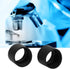 2PCS Eyepiece Cover, Soft Rubber 36mm Binocular Eye Cups for 32-36mm Stereo Microscope
