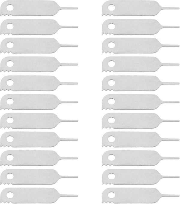 SHOWERORO 400pcs Universal Sim Card Tool Kit with Hanging Hole, Cell Phone