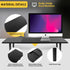 32-40 InchLarge 2 Across-Star Dual-Monitor-Stand-Riser-For-Desk Adjustable Length Desktop Computer Monitor Riser