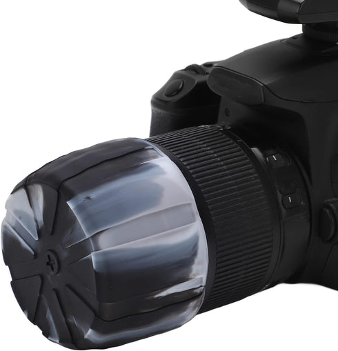 VBESTLIFE Waterproof Silicone Camera Lens Cover, Universal SLR Lens Holder Protector