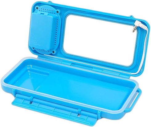 Upgraded Pyle Surf Sound Speaker Waterproof Case, Portable Protective Case for iPod, MP3 Player, Smartphone