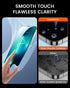 DIMONCOAT 4-PACK Compatible Privacy Screen Protector for iPhone 14/13, 6.1 inch, True 23° Anti-Spy, Military Protection