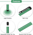 MECCANIXITY 10pcs Green Stylus Pens for Touch Screens, Universal Capacitive Pencil Sensitivity for Phone Tablet Devices