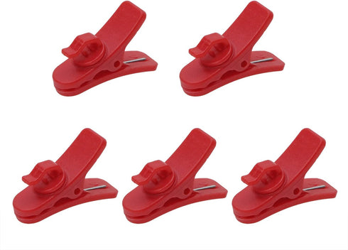 Mini Skater 5Pcs Small Earphone Wire Clip 1in 360 Degree Rotate Headphone Clip Earphone