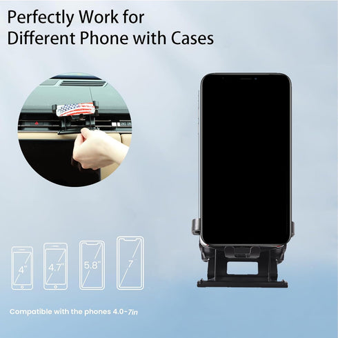 Car Phone Holder Mount Compatible with Land Rover Range Rover Sport/Vogue 2023-2024