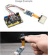 1.51inch 12864 Pi/Arduino/STM32,Full Chip,SPI/I2C Transparent OLED Display Module Resolution Light Blue Color Display