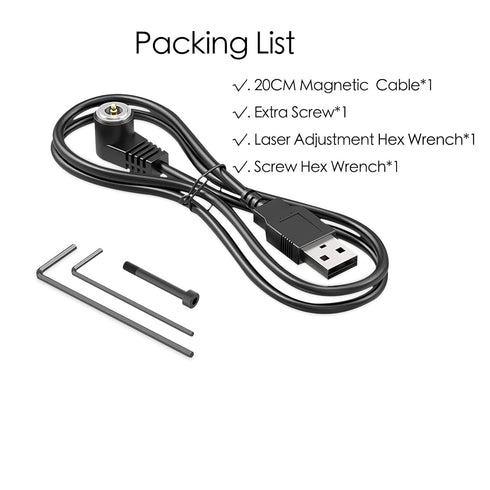 USB Magnetic Charging Cable for Tactical Products with Magnetic Charging