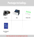 Revotech Zoom Mini Security IP Camera, HD 3MP Indoor CCTV with 2.8-12mm Manual Zoom Lens, Black