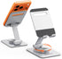 ORICO Aluminum Phone Stand for Desk, Adjustable Metal Phone Holder with Stable Support