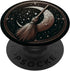 PopSockets Standard PopGrip Witchy Magical Crescent Moon Halloween Flying Witch Broom
