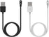 FitTurn Charger for ID205L ID205U ID205S or SW021 Smart Watch, Magnetic USB Charging Cable - Black, White