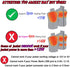 Heated Jacket Battery Step-Up Charger Cable for Heated Jackets, Heated Hoodies and Heated Vests (5v USB Transfer 8.4v 12W
