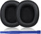 Replacement Ear Pads for ATH-SR30BT Headphones, Over-Ear Protein Leather Ear Pads Repair Parts (Black)