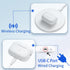 Wireless Charging Case Compatible for AirPods Pro 1st & 2nd Generation with USB-C Charging, Replacement Charger Case