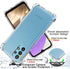 Yiakeng Galaxy A32 5G Case with Screen Protector, Crystal Clear Slim Soft Silicone Cover for Samsung Galaxy A32