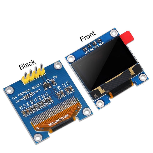 0.96 inch i2c 0.96" 12864 /3.3V-5V 128 64 51 Msp420 Stim32 Dorhea OLED Display Module IIC Serial LCD Screen LED Module