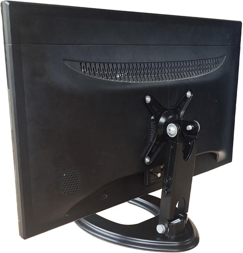 Seaigle 10-27 Inch 18 lbs, 75x75 100x100 mm TV Monitor Stand for Screens, Free Standing Desk Mount with Tilt