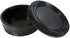 Camera Body Cap and Rear Lens Cover Compatible with Nikon D7500 D750 D3400 D3300 D3200 D5500 D5300 D5200 D5100 D5000 D7200 D7100 D7000 D610 D600 D60 D70 D80 D90 D500 D4s D4 D810 D800 (5 PC)