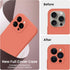FireNova iPhone 15 Pro Case, Pink Pomelo, 6.1", Silicone, Camera Protection, Soft Microfiber Lining, Includes 2 Screen