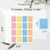 YEWROXY 200PCS Writable(0.98"x0.78") SD Card Labels, Stick-On Camera Memory Card Labels for Photographers,Multi-Color