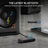 1Mii Bluetooth 5.0 Music Receiver for Car/Home Stereo, Aux Bluetooth Adapter with Volume Control, 16H Battery Life