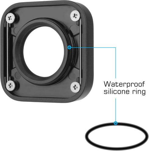 Protective Lens Replacement for Gopro Hero 12 12Mini 11 10 9 Black Camera, Waterproof UV Glass Cover Repair Part