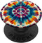 Peace Sign Tie Dye Groovy PopSockets Standard PopGrip