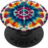 Peace Sign Tie Dye Groovy PopSockets Standard PopGrip