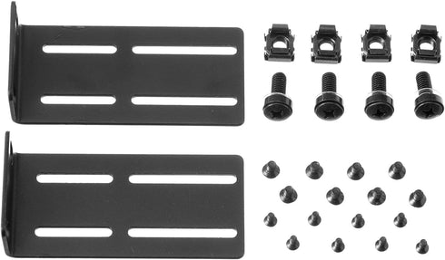 MokerLink Adjustable Rack Mount Ear for 17.3 inch Switches, Compatible with HP/HPE/ProCurve/Aruba Network Switch
