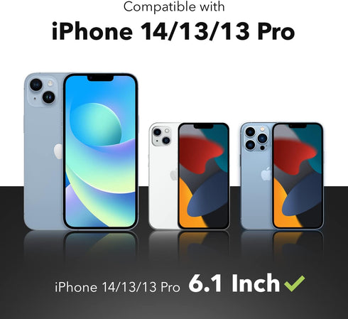 ZAGG Invisible Shield Fusion ECO Screen Protector for Apple iPhone 14 - Easy to Install Flexible Hybrid Protection,