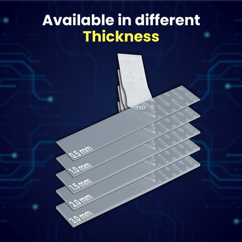 Gelid Solutions GP-Extreme 12W Thermal Pad, Excellent Heat Conduction, Easy Installation (2pcs)