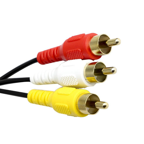 Cable,3RCA 3RCA Smartphones,MP3, 3RCA 3RCA 3m QiCheng&LYS RCA to RCA AV Camcorder Video Male to Male Plug Stereo Audio