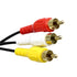 Cable,3RCA 3RCA Smartphones,MP3, 3RCA 3RCA 3m QiCheng&LYS RCA to RCA AV Camcorder Video Male to Male Plug Stereo Audio