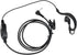 1 Pin G Shape Walkie Talkie Earpiece Headset for Motorola Talkabout (2 pcs) - MH230R MR350R T200 T260 T460 T600 T800